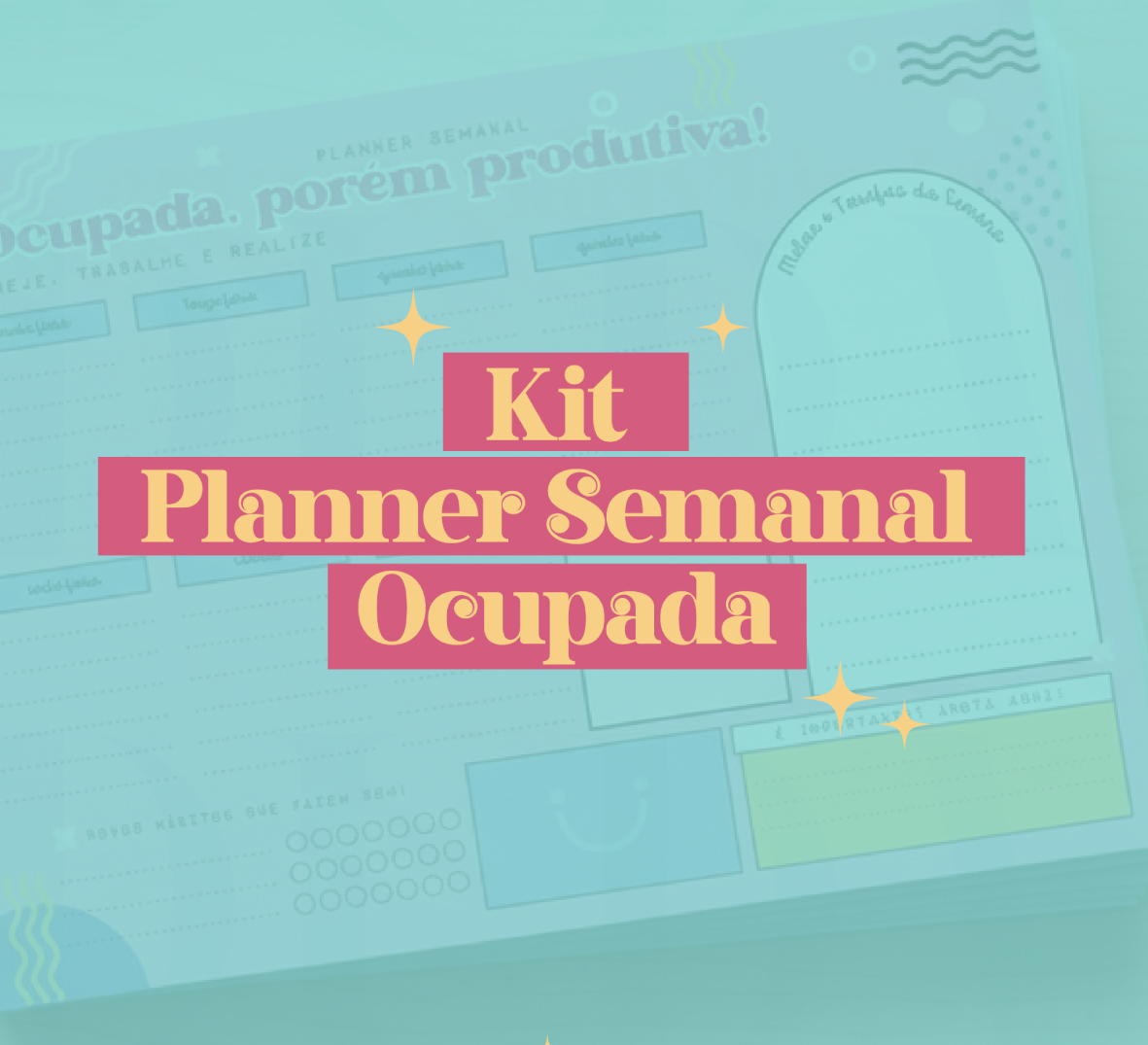 Planner Semanal Ocupada