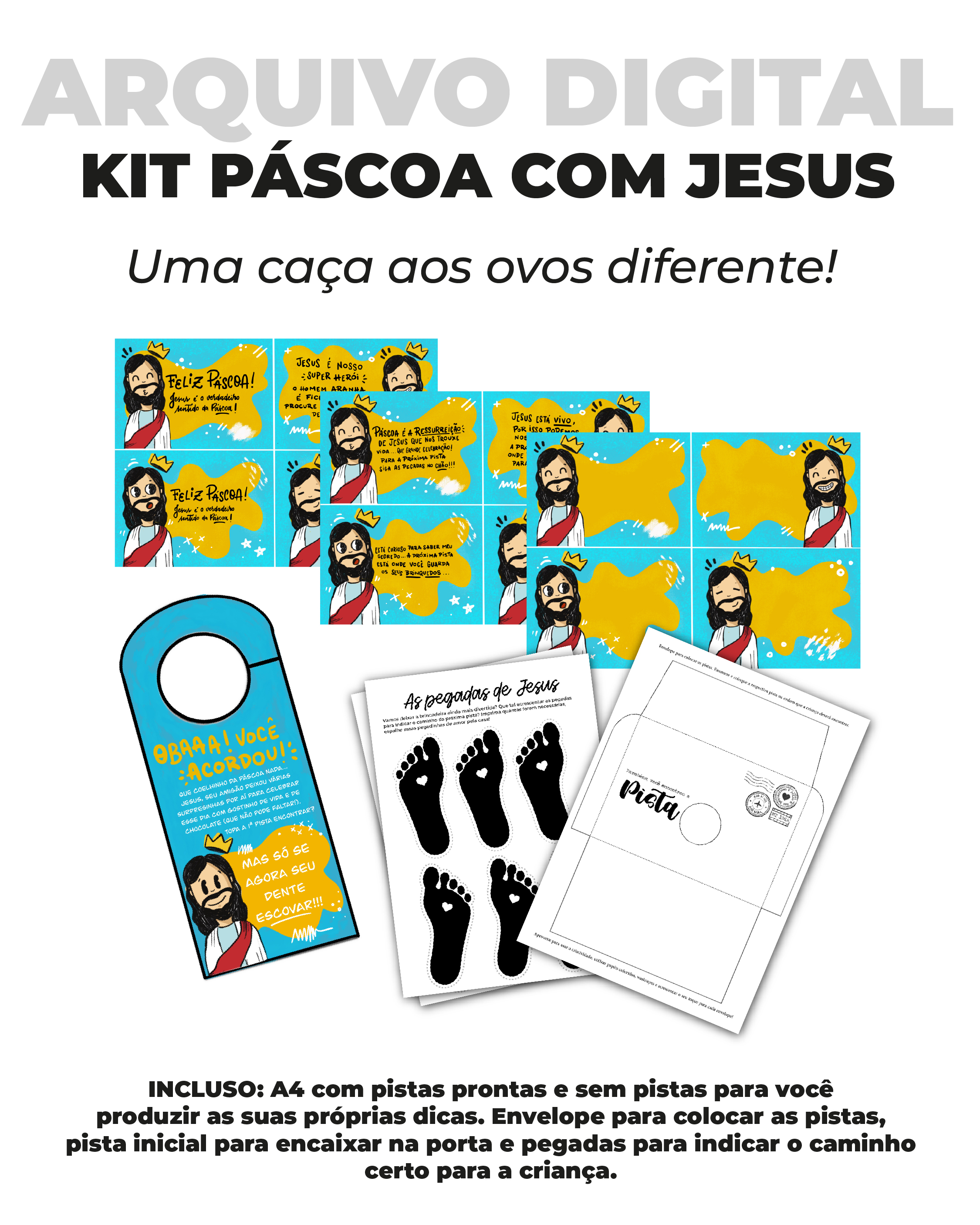 Kit Páscoa com Jesus - Imagem 2